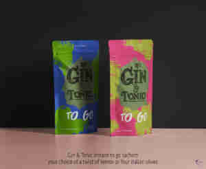Gin & Tonic product idea for DJ wizniak