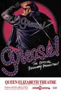 Grease Vancouver Poster