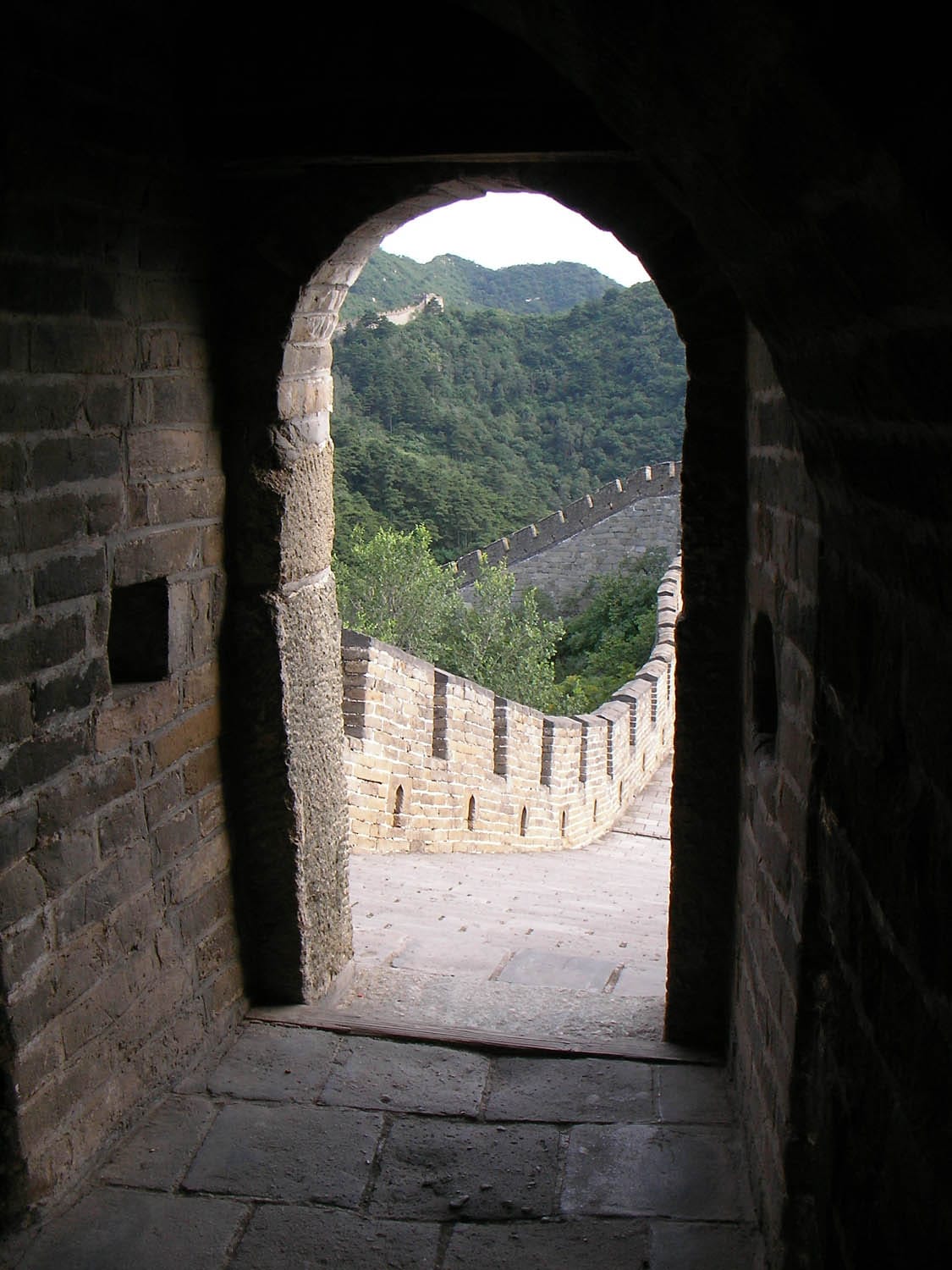 Great Wall at Mutianyu archway