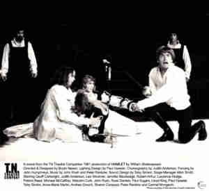 Hamlet (1981 TN Theatre Co Brisbane) [Photo] Geoff and group