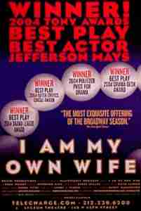 Doug Wright's I Am My Own Wife (Broadway) starring Jefferson Mays