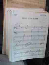Jule Styne Archive Sheet Music