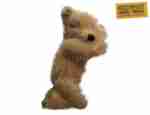 Merrythought Prayer Bear c. 1999 7 inch Gold color from Ironbridge Shropshire England