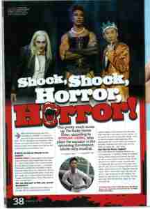 Rocky Horror Show Singapore Press 8 Days Dec 23