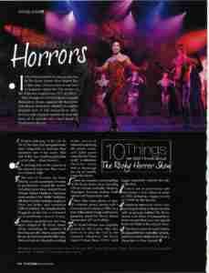 Rocky Horror Show Singapore Press Expat Living Dec Issue