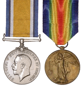 SIMKIN Henry Walter Service Medals