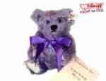 Steiff Lavender Blue c. 2001 7 inch Lavender Blue color from New York City NY USA