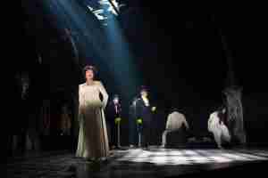 John Kander Fred Ebb musical THE VISIT on Broadway at the Lyceum Theatre starring Chita Rivera