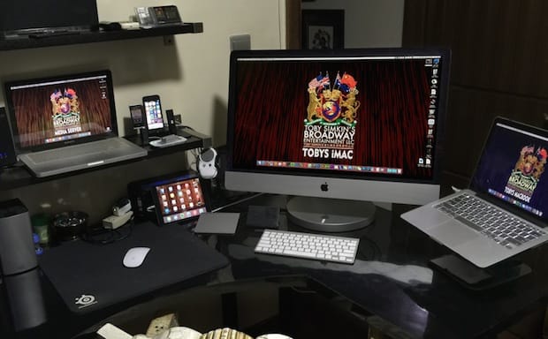 mac setup theatrical producer