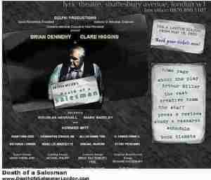 DEATH OF A SALESMAN by Arthur Miller (London West End) starring Brian Dennehy